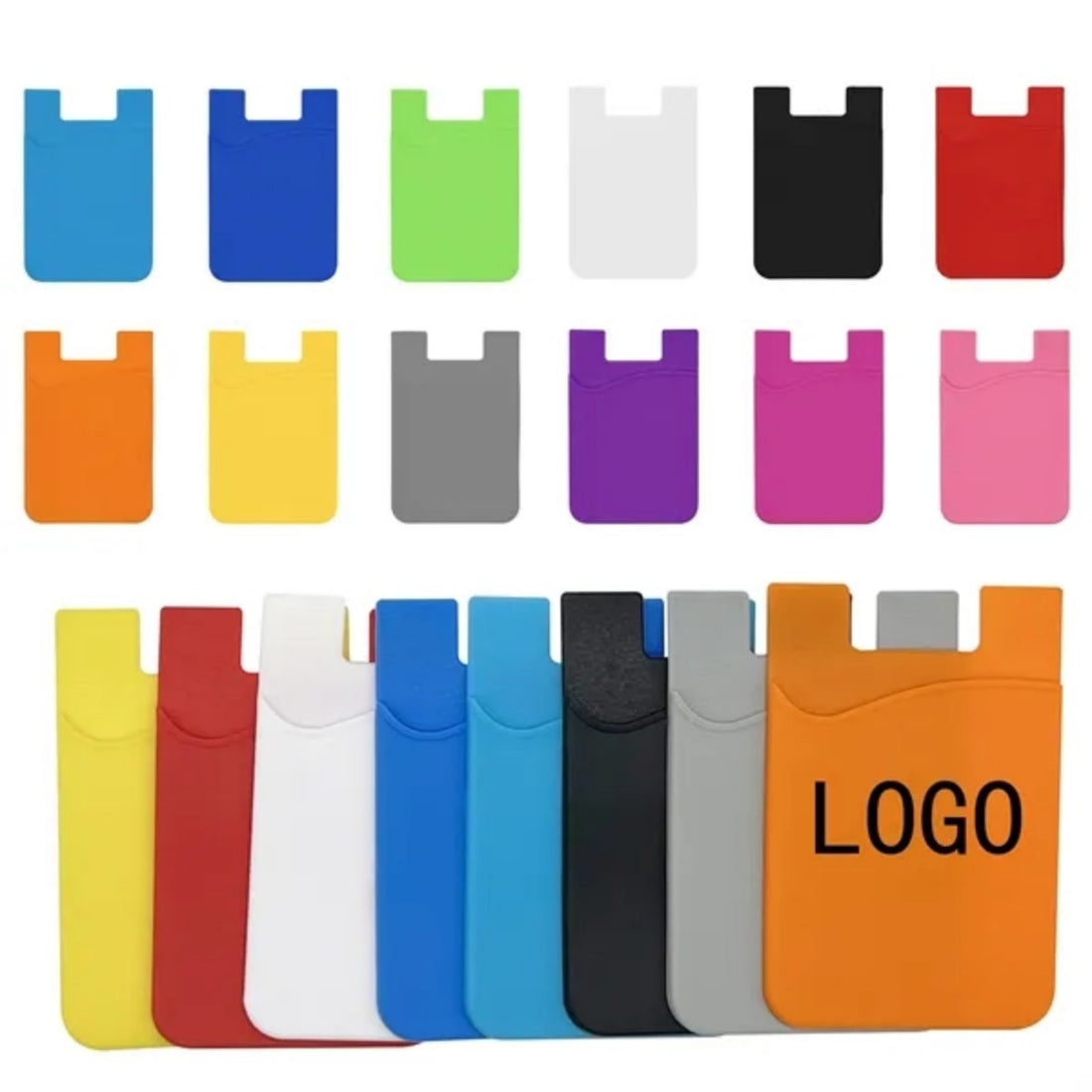 HUPSTL547Silicone Phone Back Sticker Card