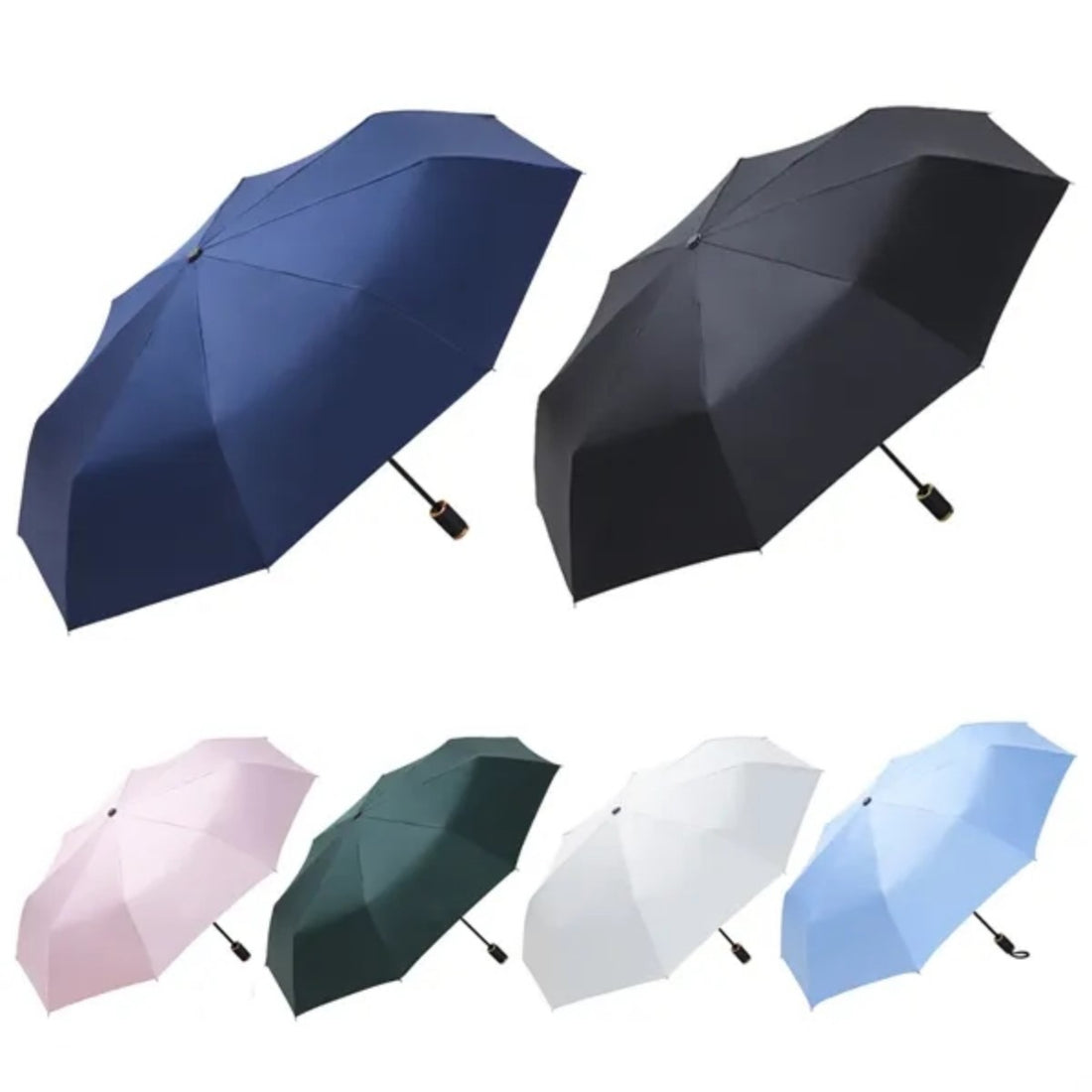 HUPSTL552Three Folding WeatherUmbrella Advertising Umbrella