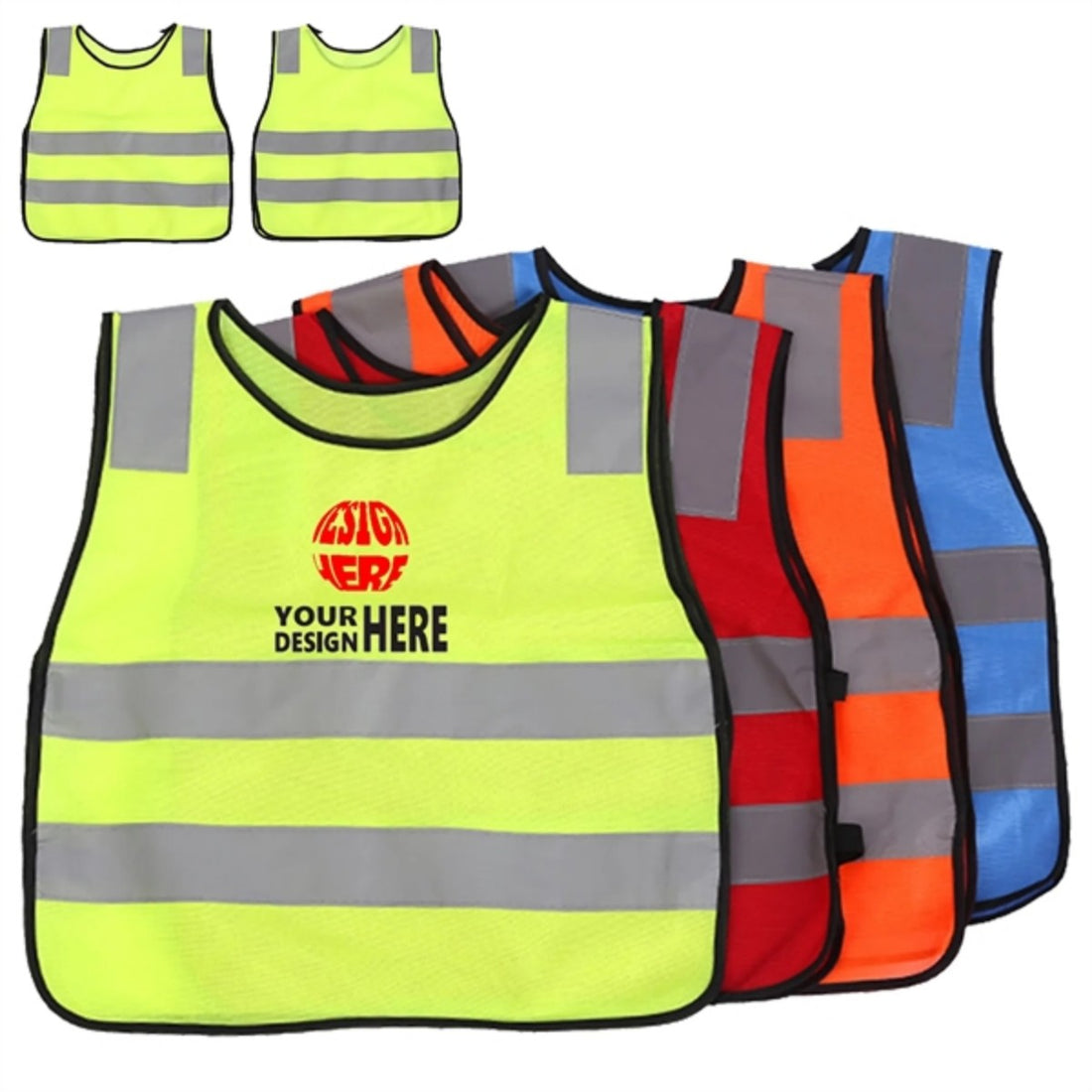 HUPSTL564Kids Safety Visibility Vest