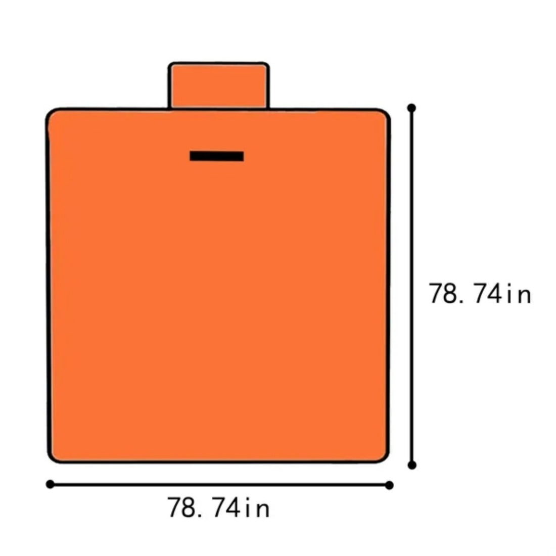 HUPSTL577Portable Outdoor Camping PicnicMat Beach Mat