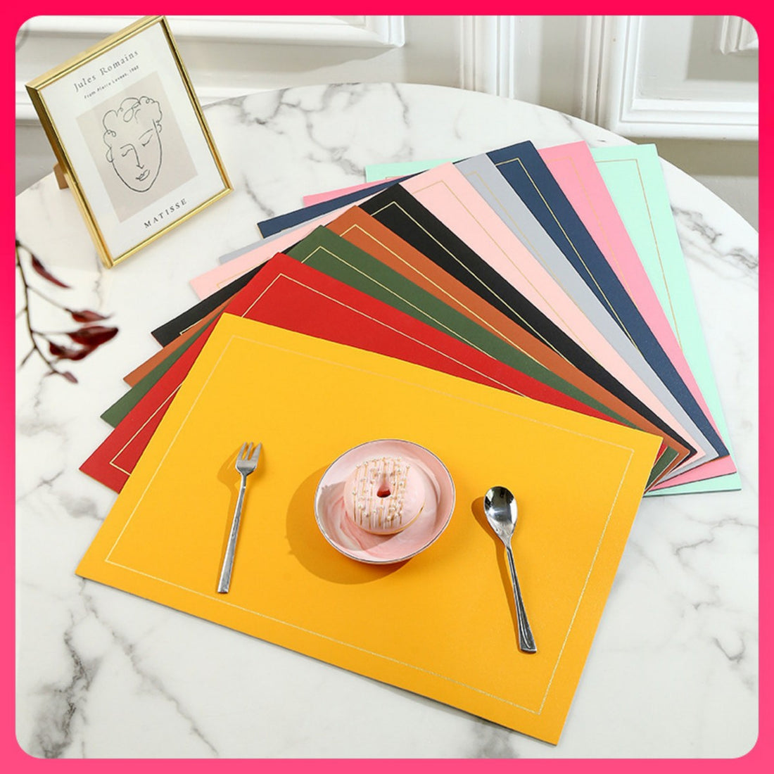 HUPSTL578Non-Slip Place mats for Dining Table MOQ50