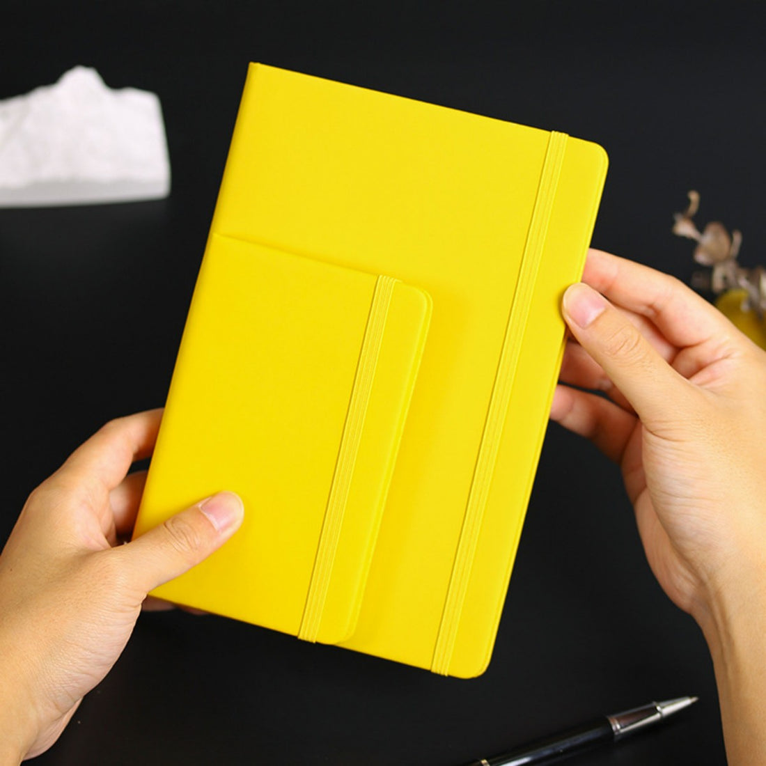 HUPSTL580Color Strap Notebook A6