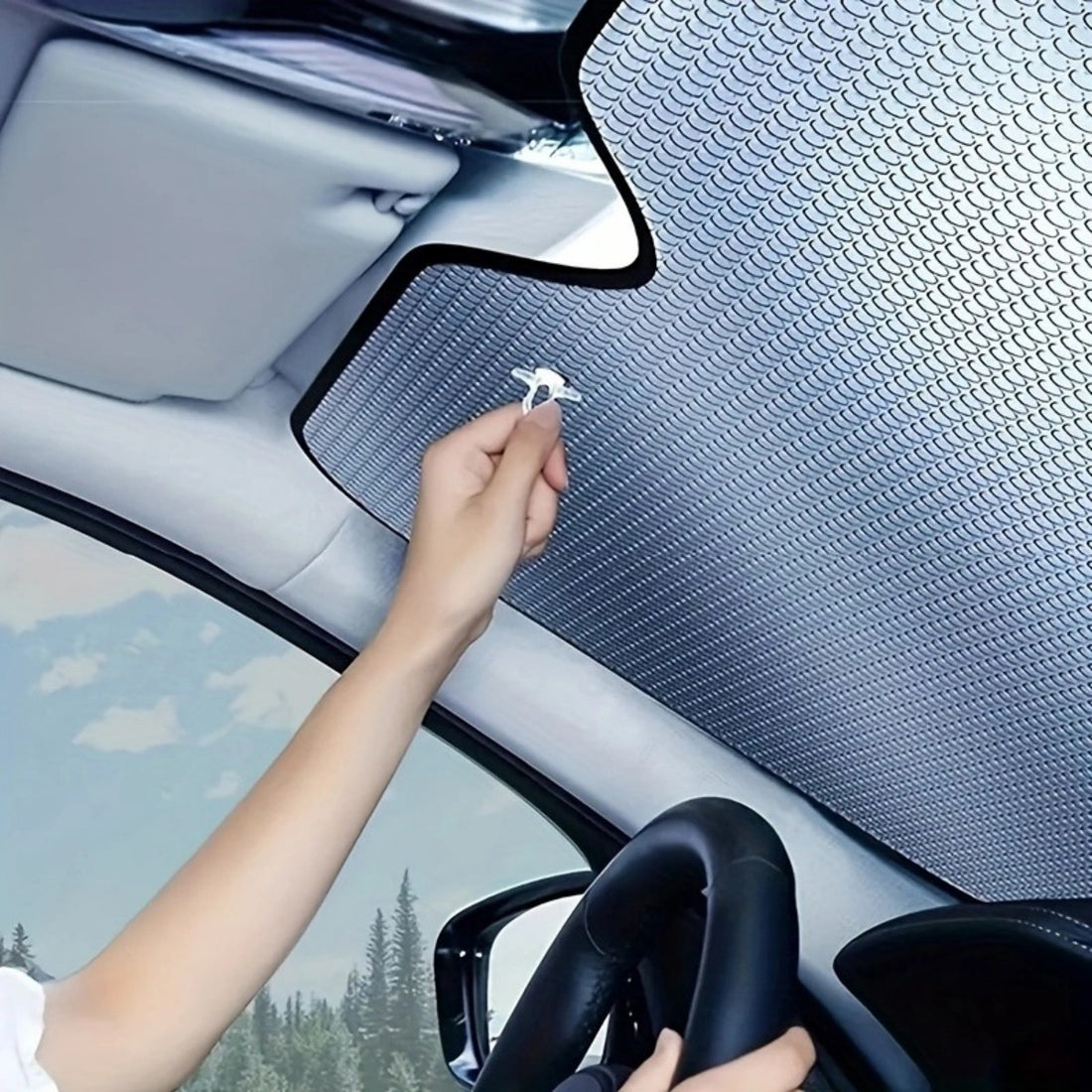 HUPSTL591Car Windshield Sunshade