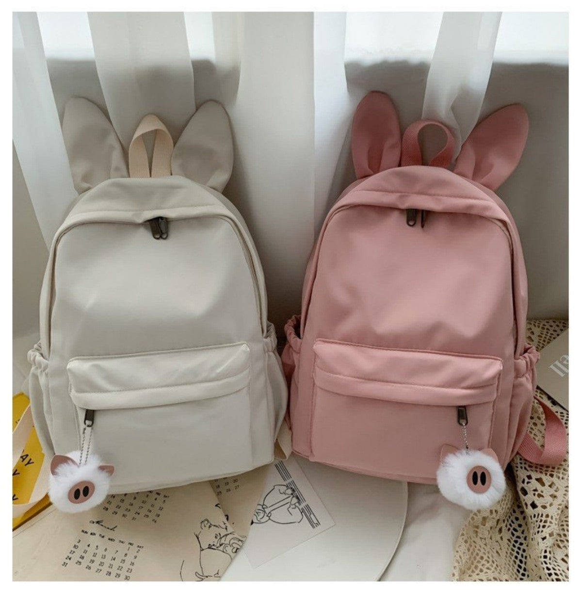 HUPSTL593Casual Color Practical Portable Backpack