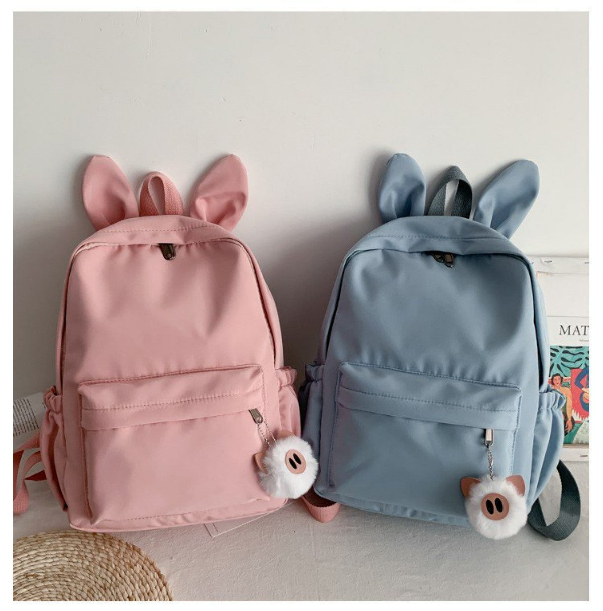 HUPSTL593Casual Color Practical Portable Backpack