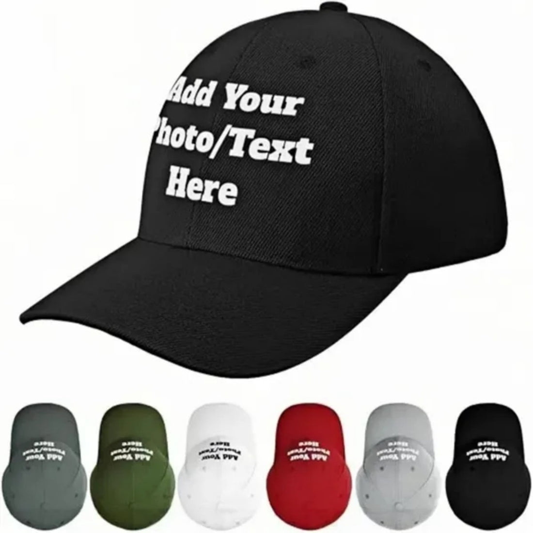 HUPSTL596100% Cotton Baseball Cap