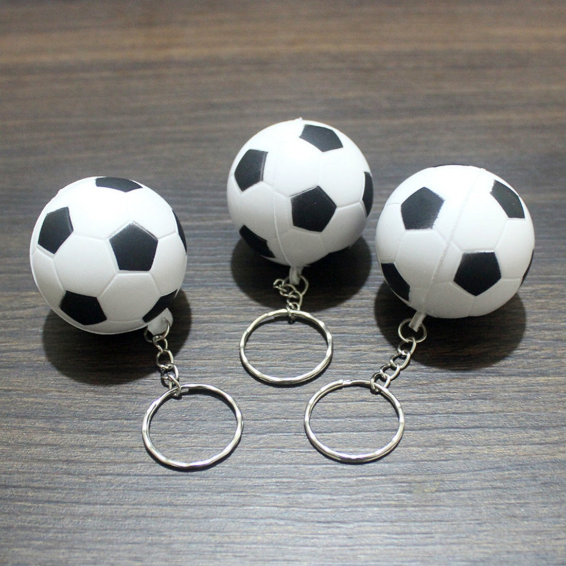 HUPSTL6022in1 Soft Sports Stress Ball Keychain