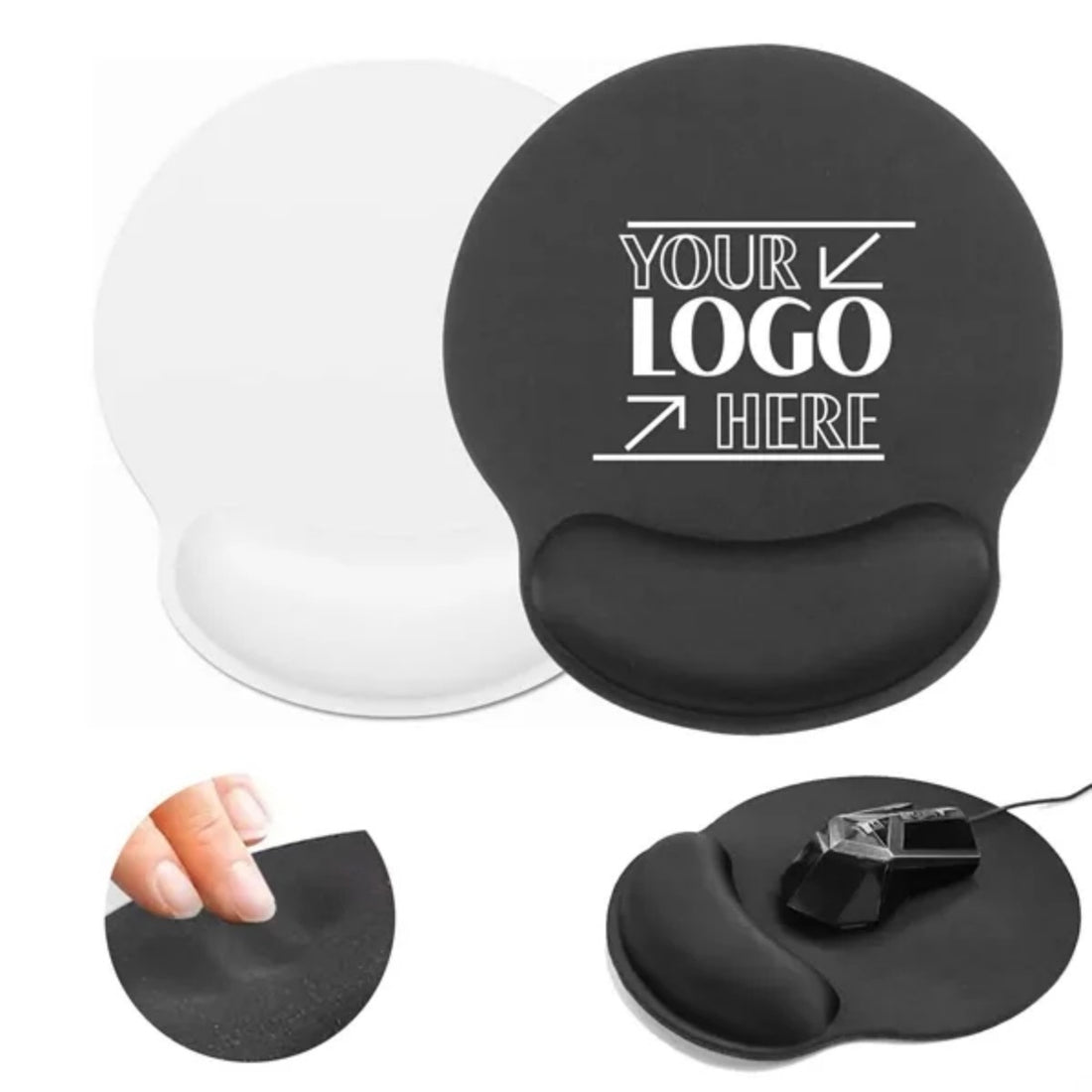 HUPSTL605Memory Foam Mouse Mat