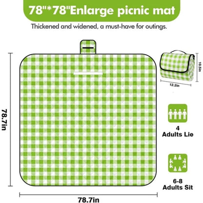 HUPSTL608Portable All-Season Picnic Rug