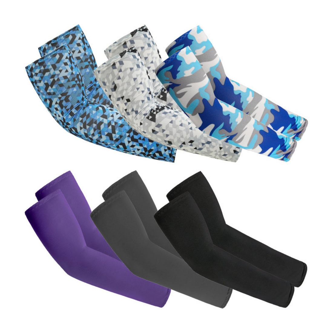HUPSTL618UV Sun Protection Arm Sleeves