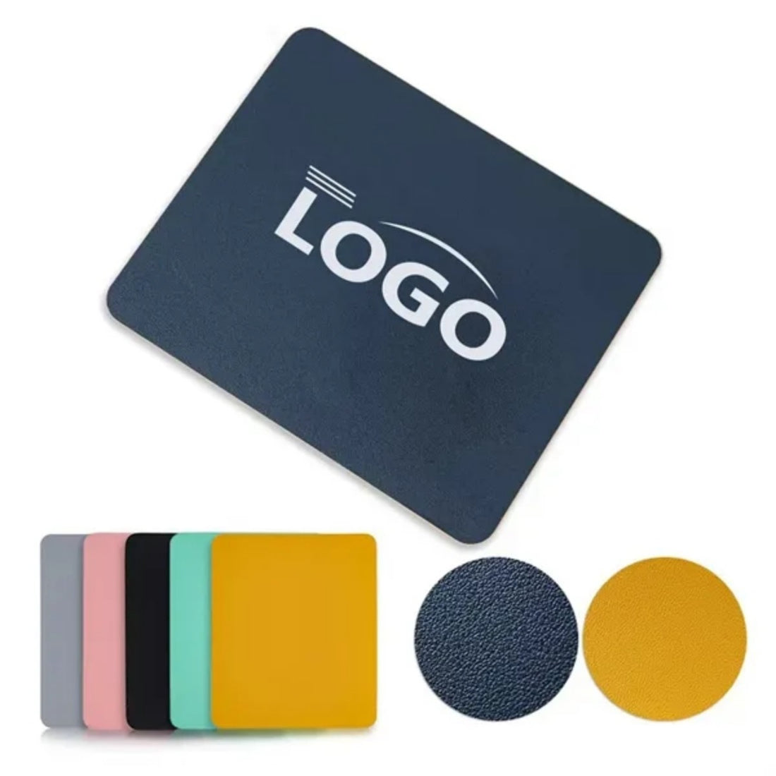 HUPSTL625MOQ50 Mouse Pads with Non-Slip Rubber Base