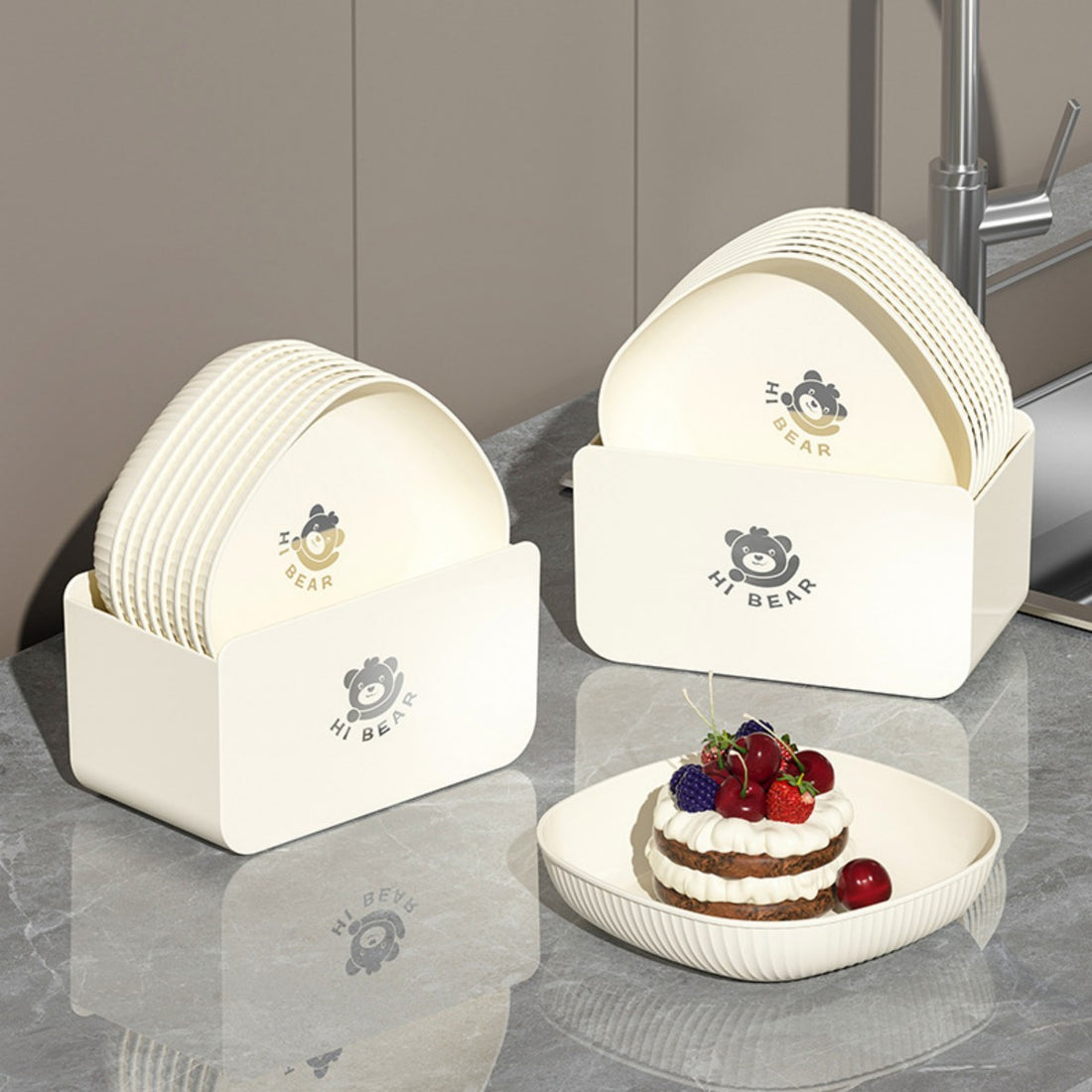 HUPSTL626Custom Luxury Bone Dish Set