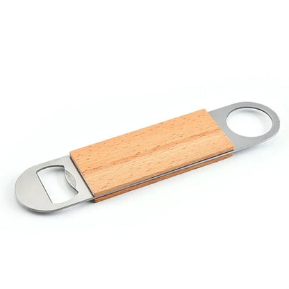 HUPSTL652Portable Wood Bottle Opener