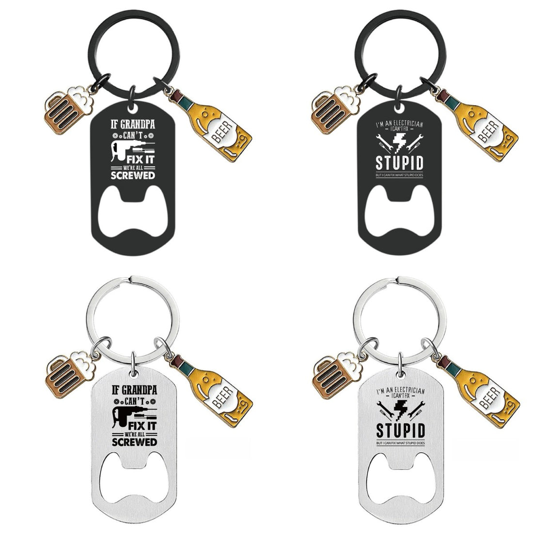 HUPSTL659Bottle Opener Gift Keychain