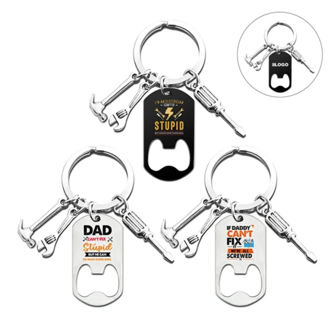 HUPSTL659Bottle Opener Gift Keychain