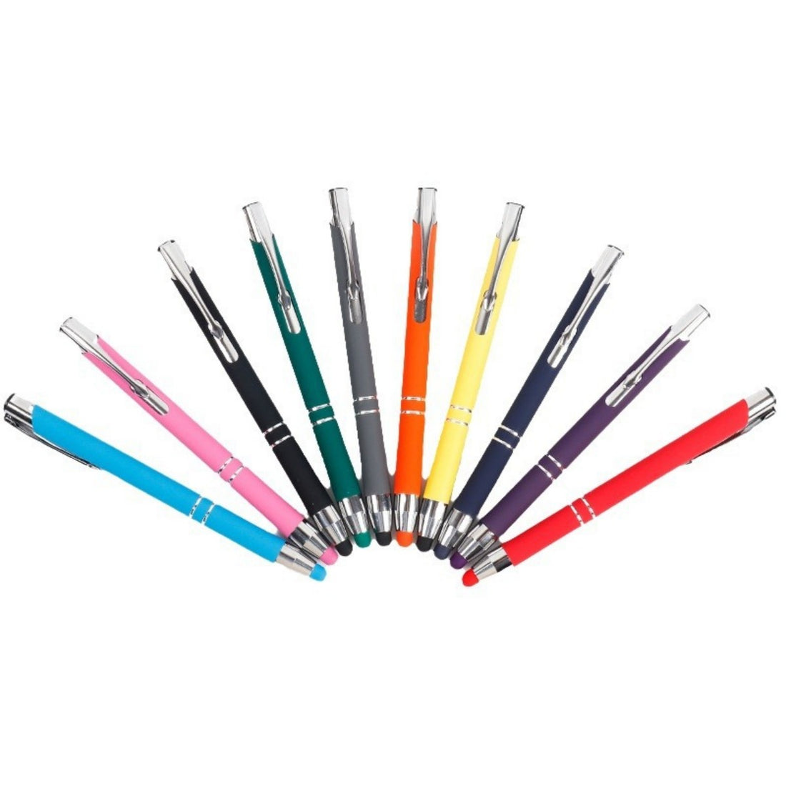HUPSTL669Executive Metal Aluminum Barrel Stylus Pen