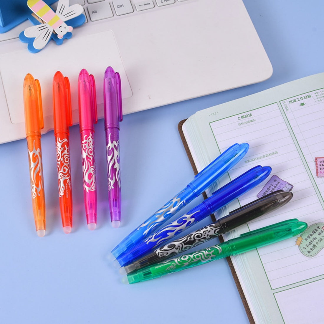 HUPSTL6750.5Mm Erasable Gel Pens