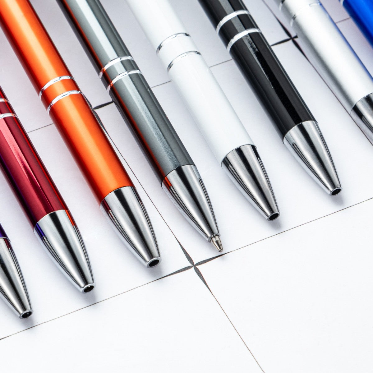 HUPSTL678Multicolor Mental Ballpoint Pen