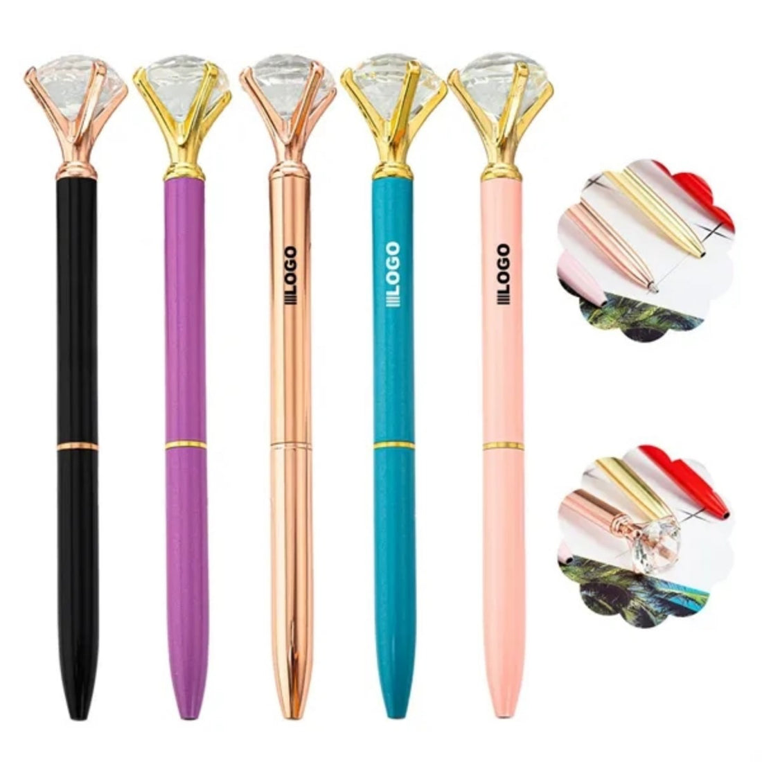 HUPSTL680Diamond Ballpoint Pens