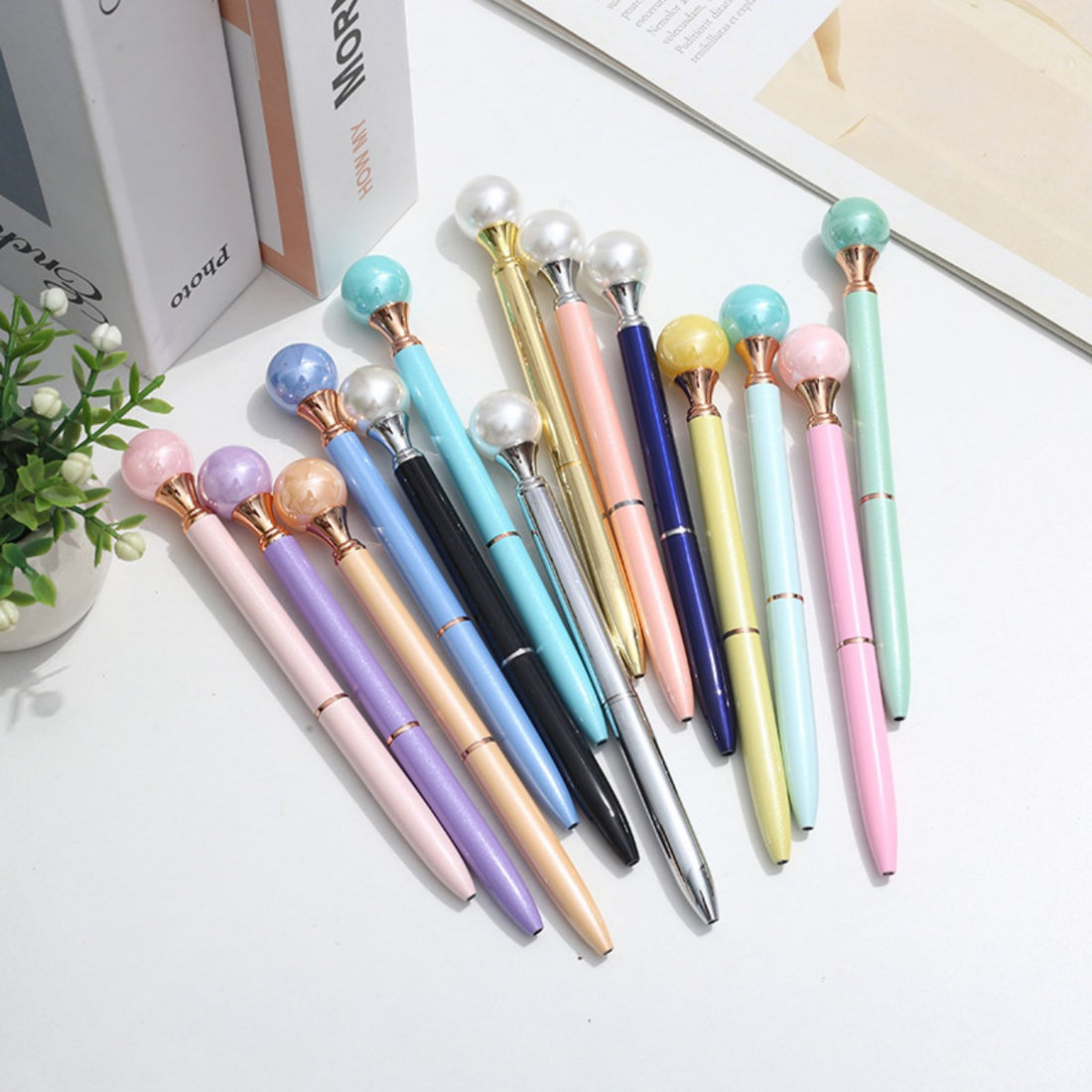 HUPSTL681Pearl Ballpoint Pen