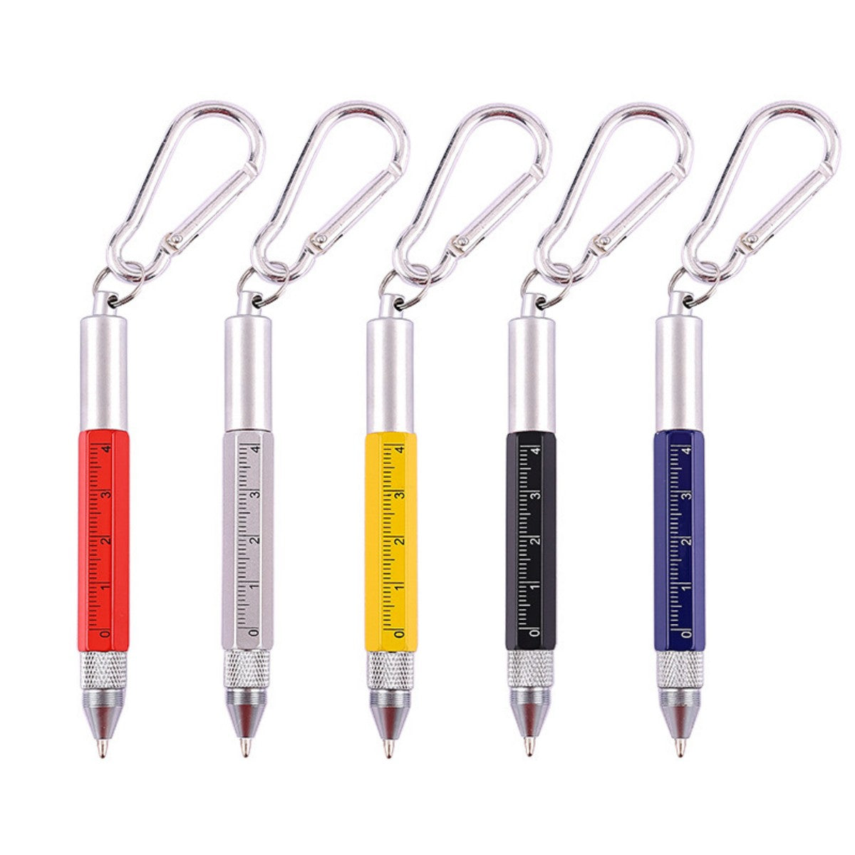 HUPSTL7056 In 1 Multitool Tool Pen W/ Carabiner
