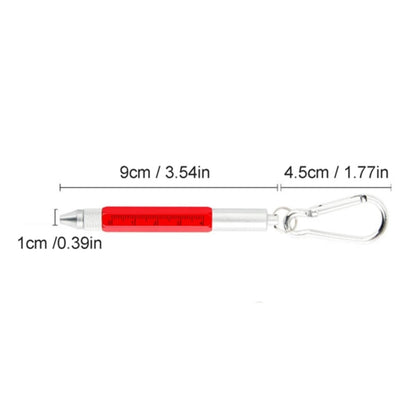 HUPSTL7056 In 1 Multitool Tool Pen W/ Carabiner