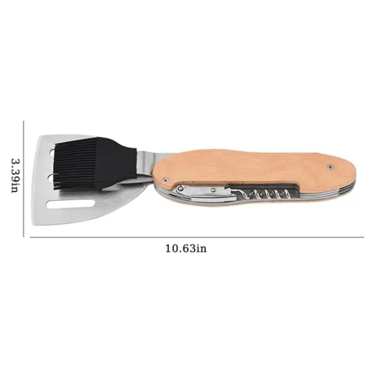 HUPSTL711 5 In 1 Bbq Multi Tool