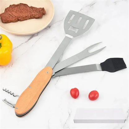 HUPSTL711 5 In 1 Bbq Multi Tool