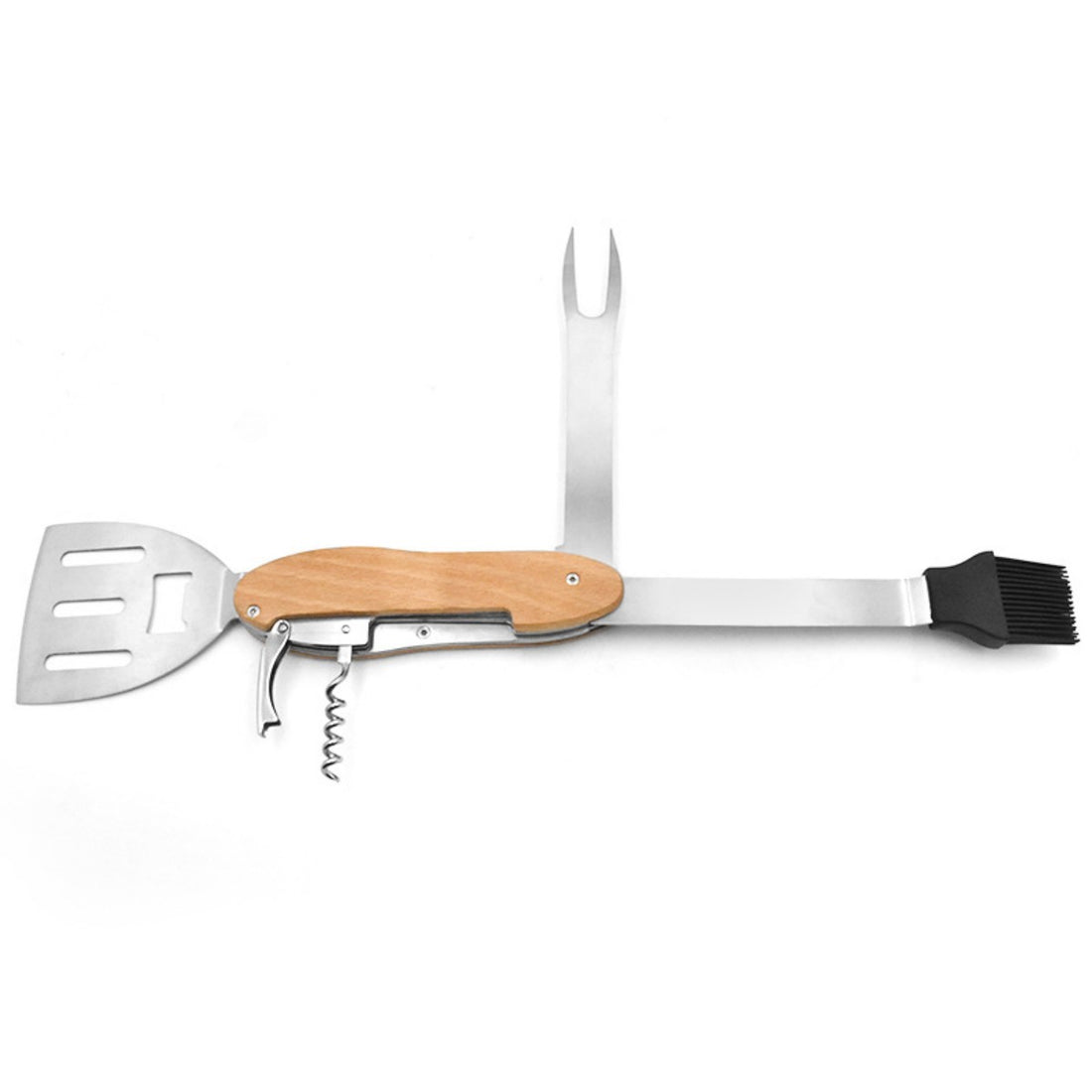 HUPSTL731 5 In 1 Foldable Outdoor Barbecue Tool