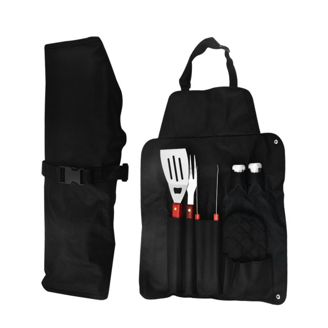 HUPSTL736 7 Pieces BBQ Apron Set