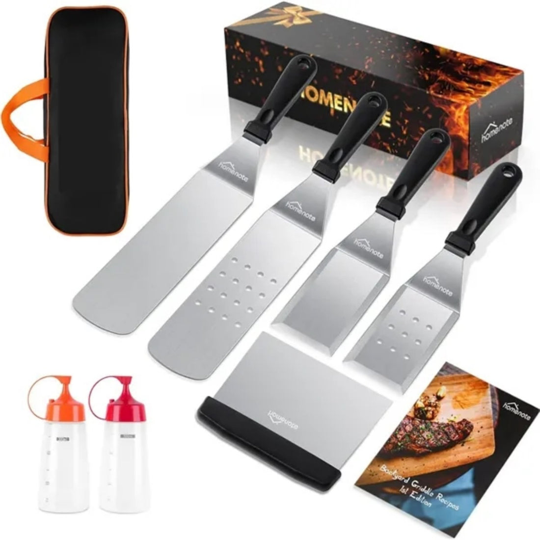 HUPSTL739 8 pcs Griddle Accessories Kit