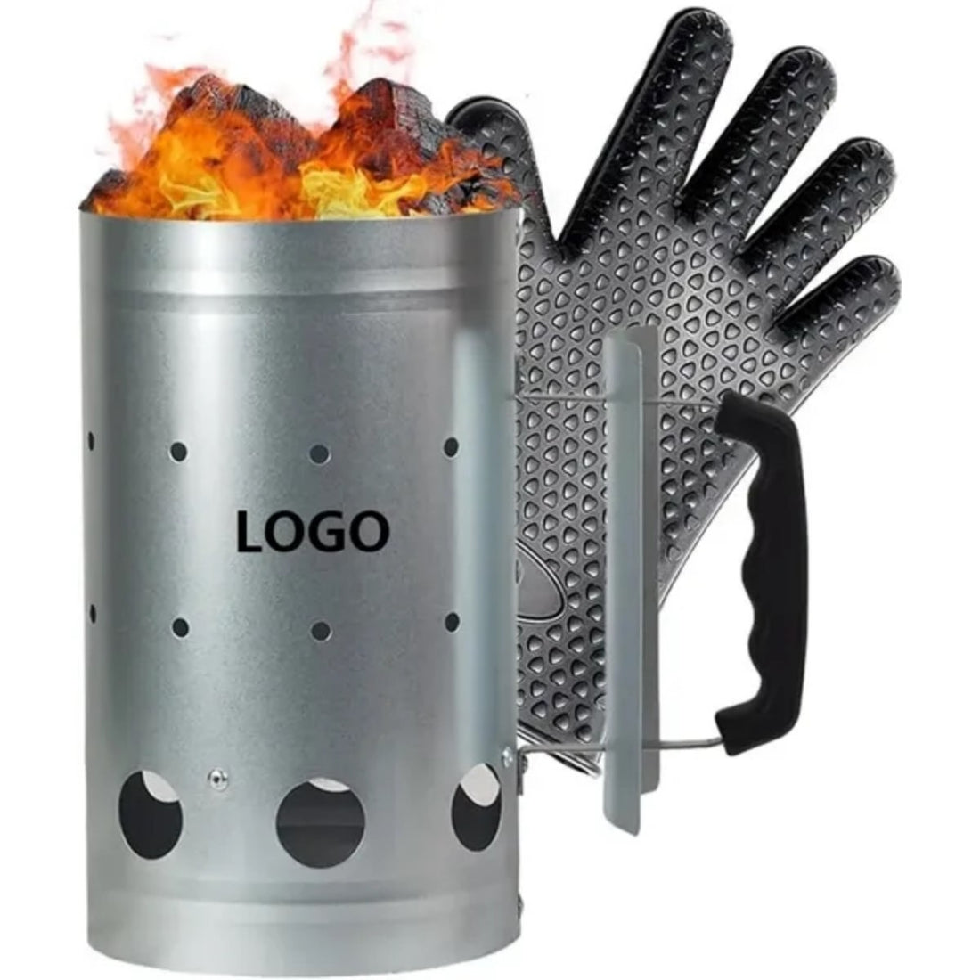 HUPSTL743 Charcoal Chimney Starter,Suitable For Barbecue Grills