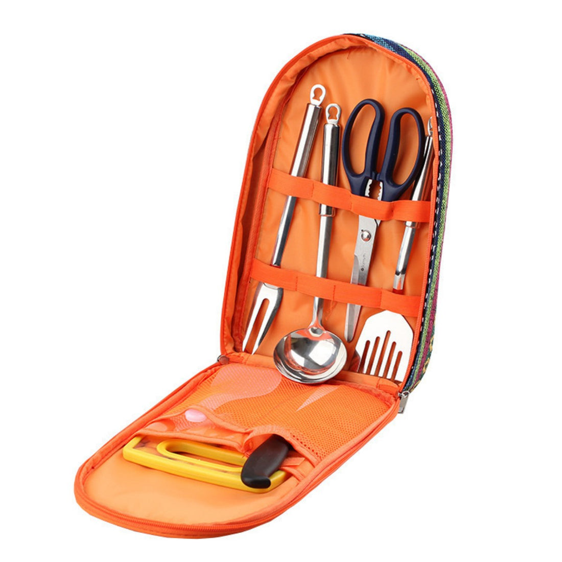 HUPSTL754 8pcs Camp Cooking Utensil Set