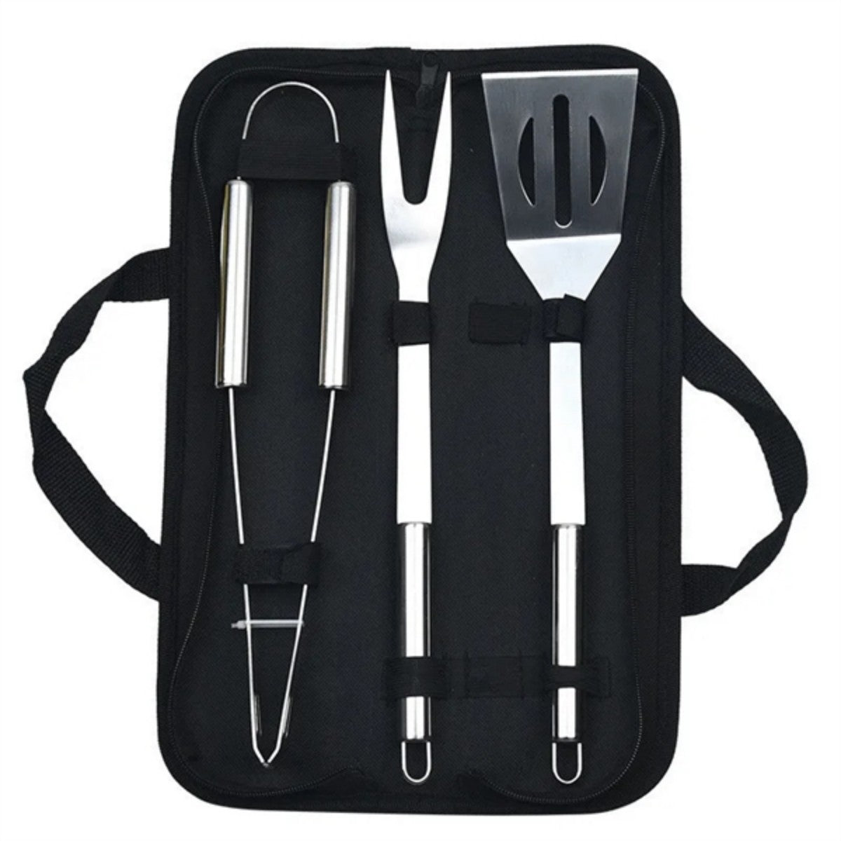 HUPSTL760 Customized Outdoor Spatula Fork Tongs 3-piece Grilling Gifts