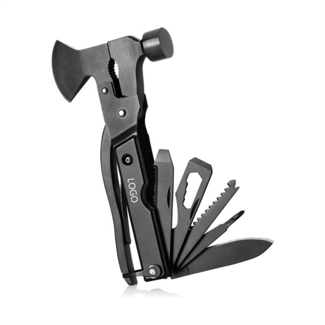 HUPSTL768 14 in 1 Multitool Hatchet Camping Axe Hammer Saw Screwdriver