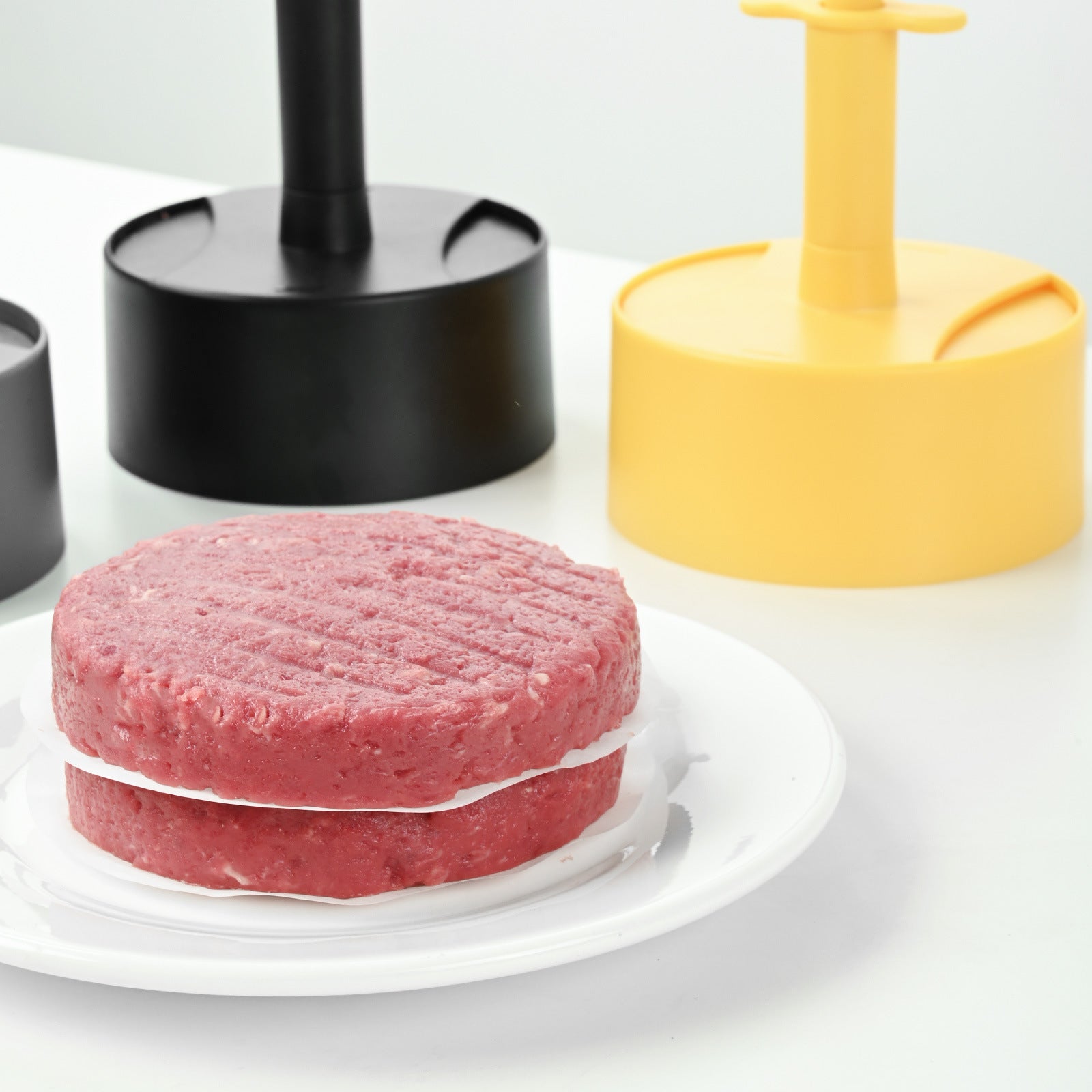 HUPSTL784 Round Press Type Burger Patty Maker