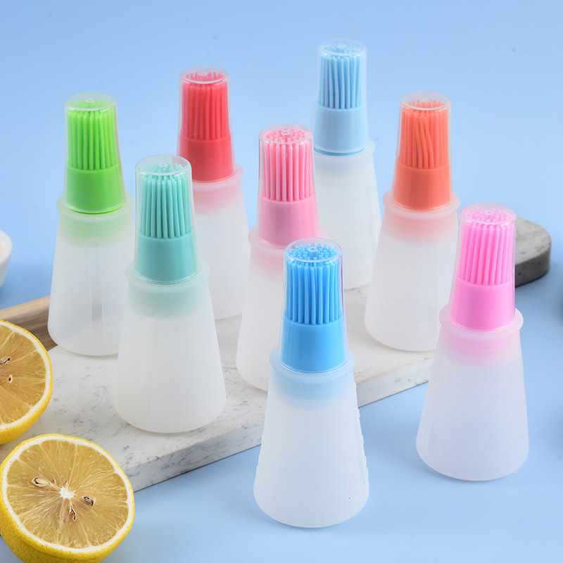 HUPSTL788 Barbecue Silicone Baking Oil Bottle and Brush