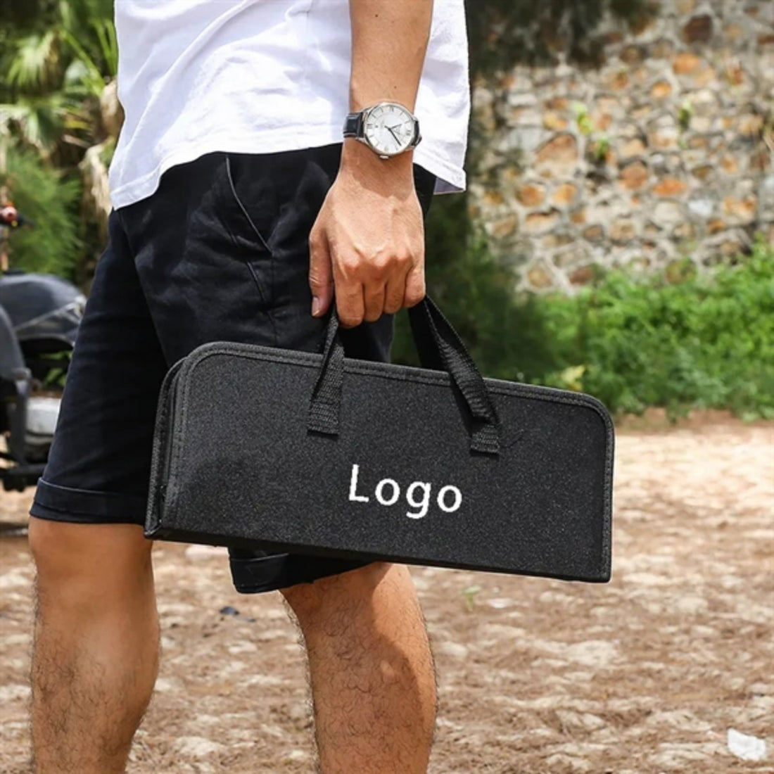 HUPSTL798 Stainless Steel BBQ Tool Set