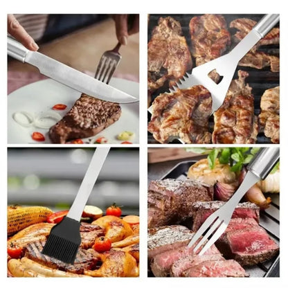 HUPSTL802 BBQ Grilling Tools Set