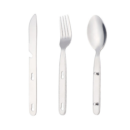 HUPSTL808 Stainless Steel Spoon Knife And Fork Utensil Set