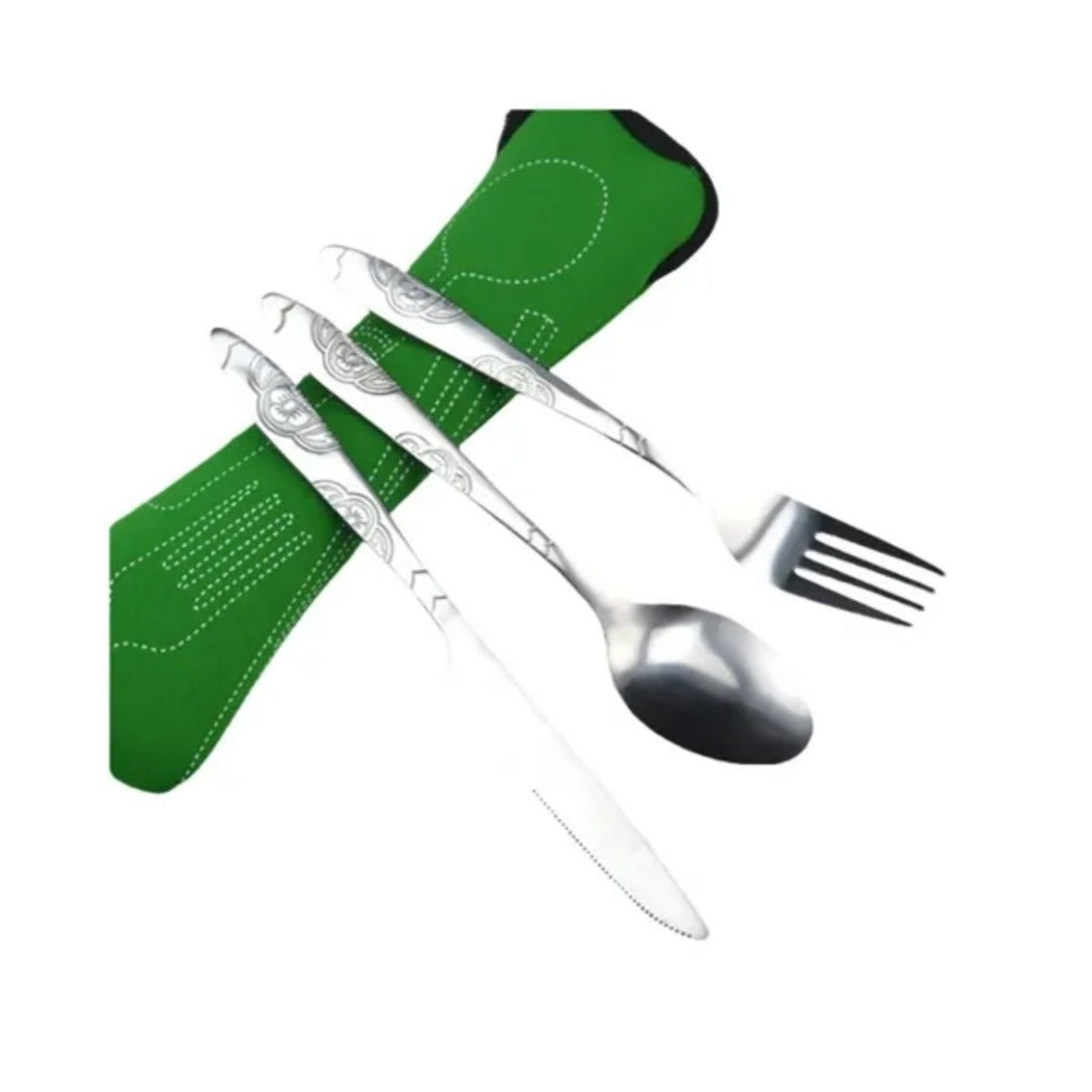 HUPSTL812 Creative Stainless Steel Set of Knife, Fork and Spoon for We