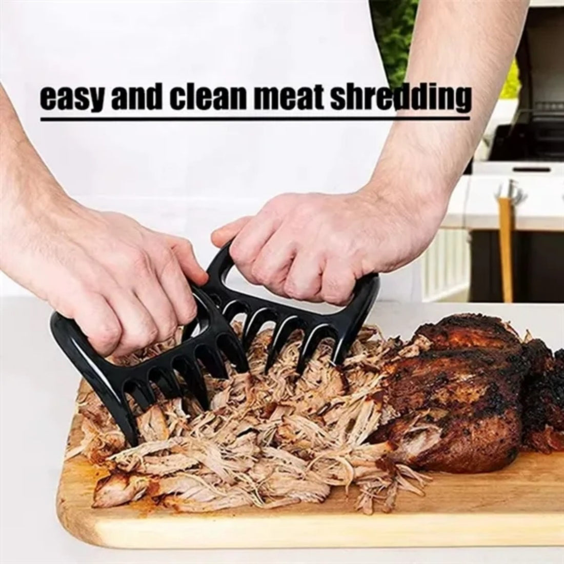 HUPSTL814 Bbq Meat Claws Shredder Set Of 2