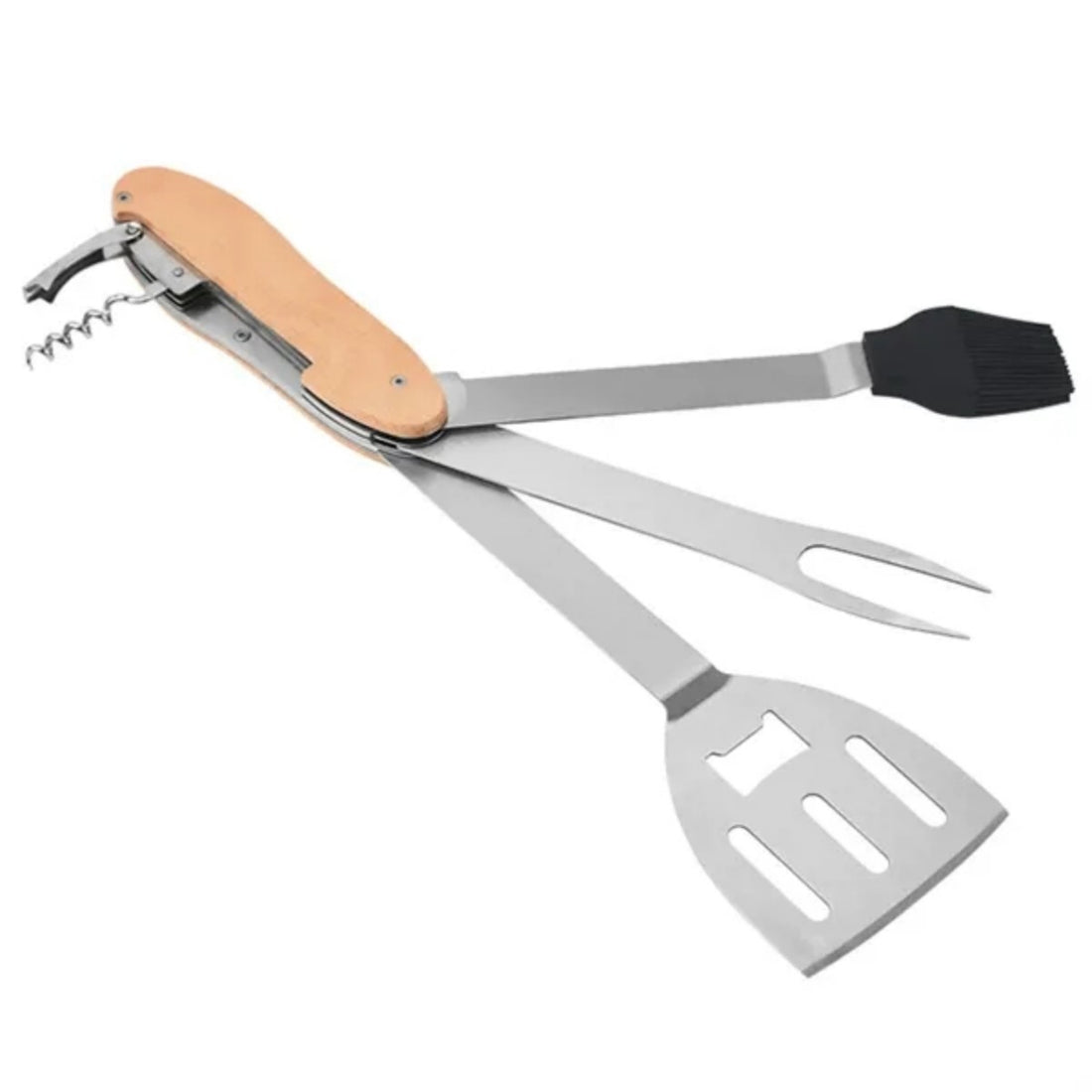 HUPSTL817 5-in-1 BBQ Multi Tool Set