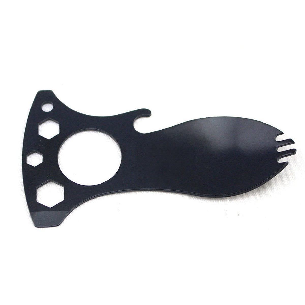 HUPSTL819 Multifunction Tool Fork Spoon Keychain