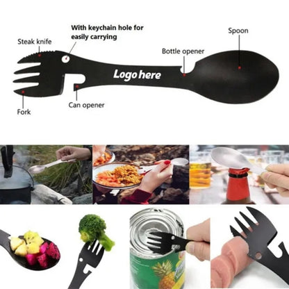 HUPSTL824 Multifunctional 5 In 1 Outdoor Spoon
