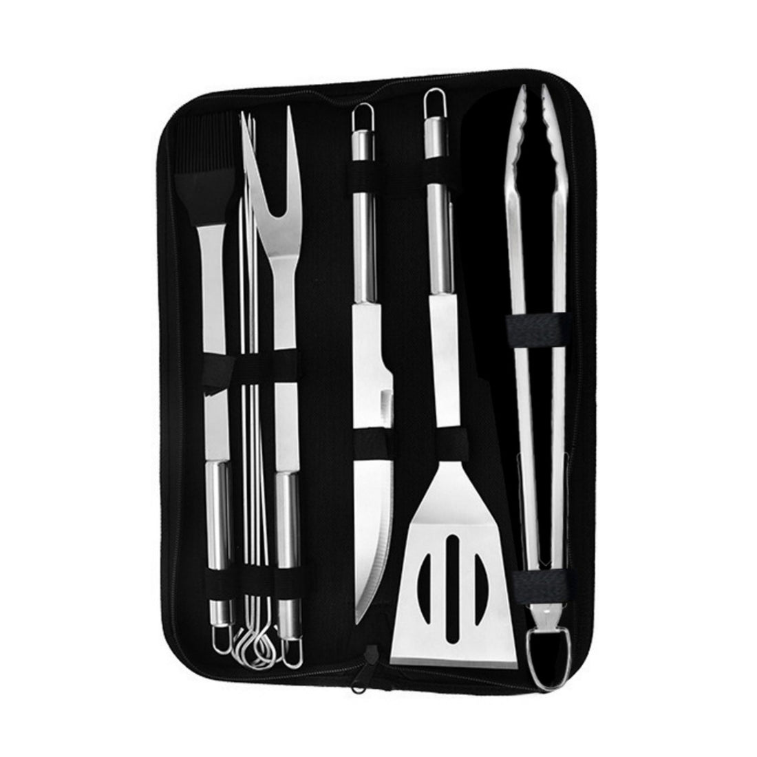 HUPSTL831 5 pieces Stainless Steel Grill Tools