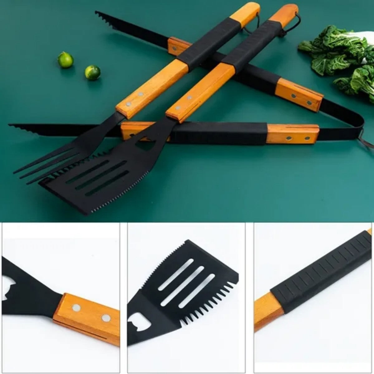 HUPSTL844 Grill Tool Set