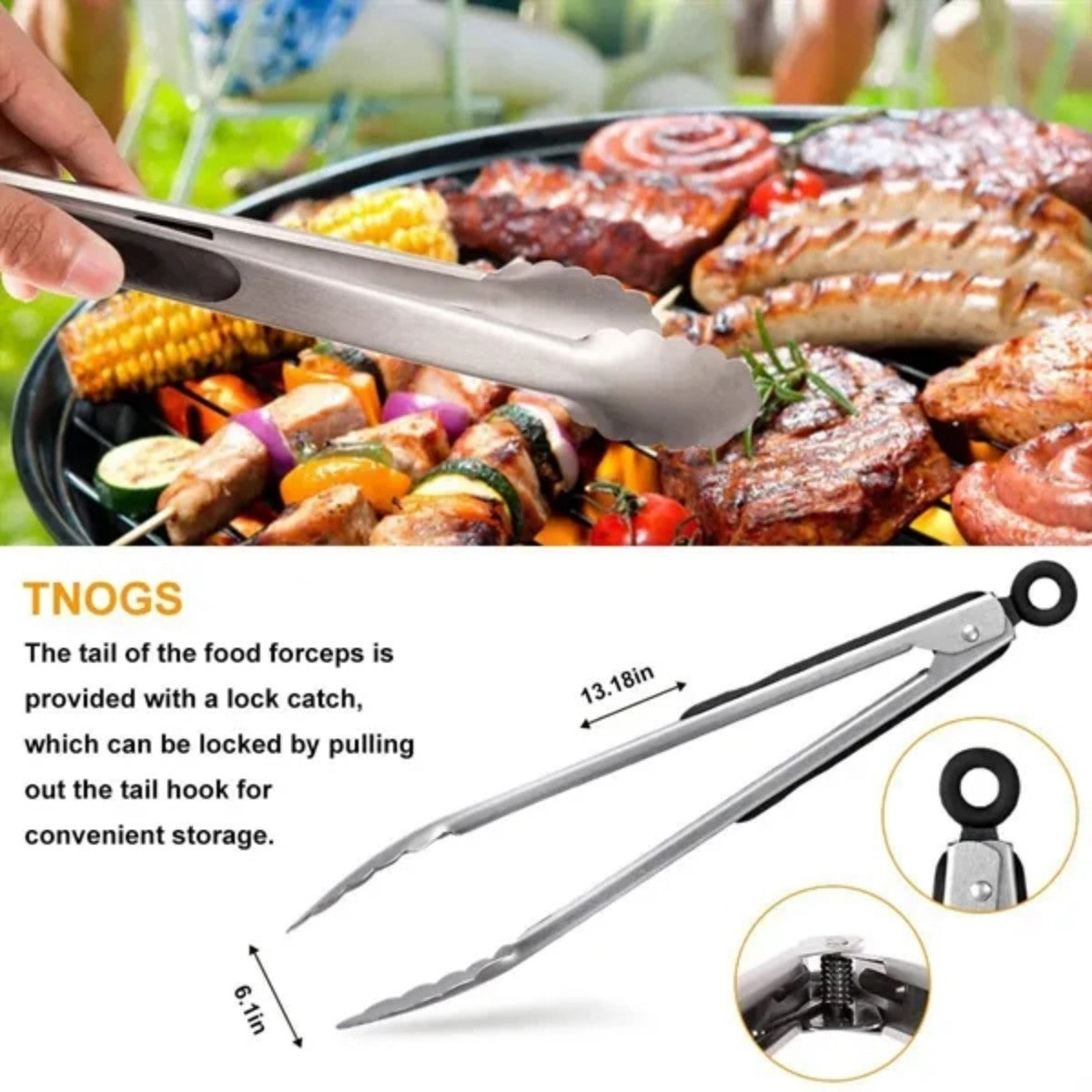 HUPSTL845 Outdoor portable bbq apron grill 11 pieces combination set