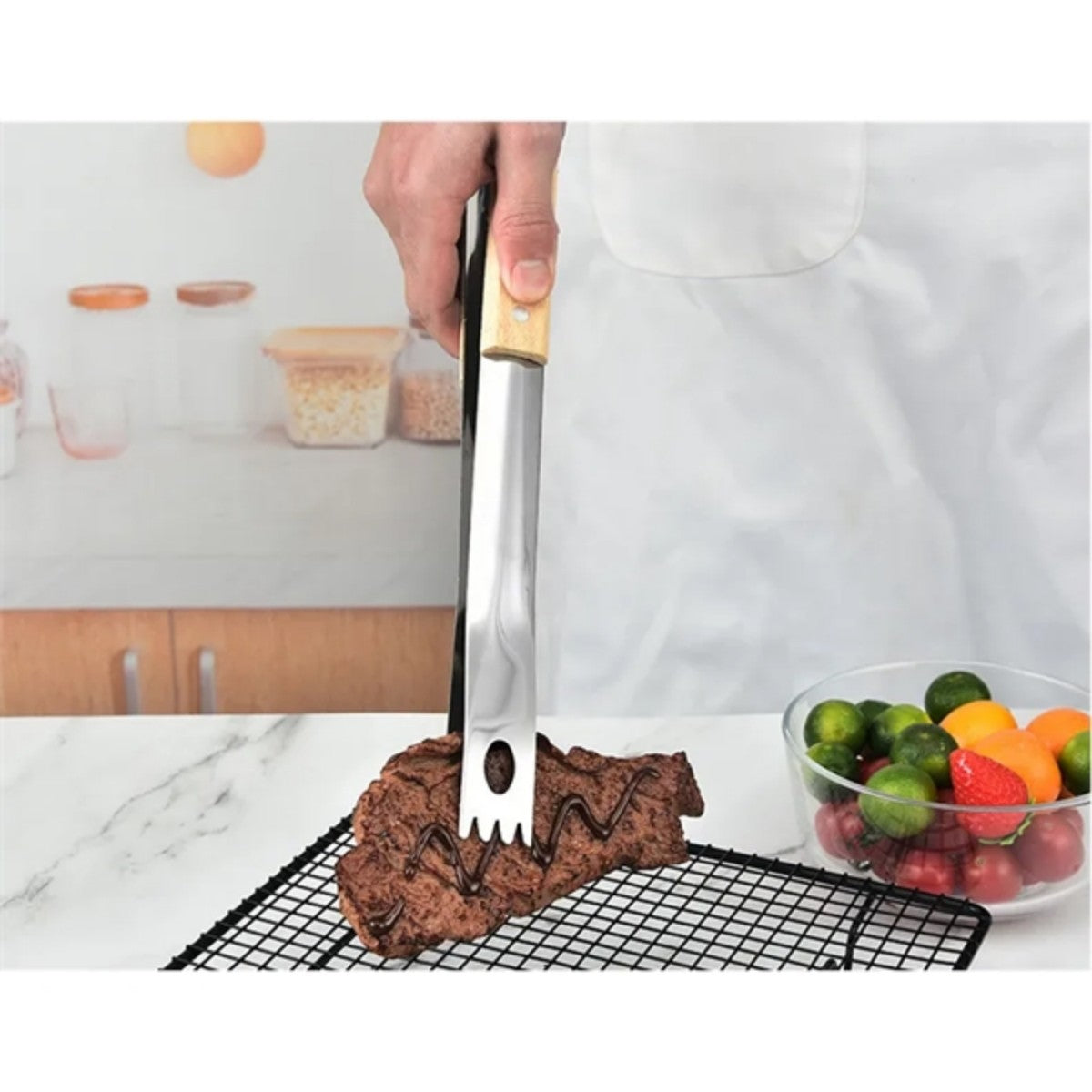 HUPSTL857 Portable Barbecue Grill Tools Set
