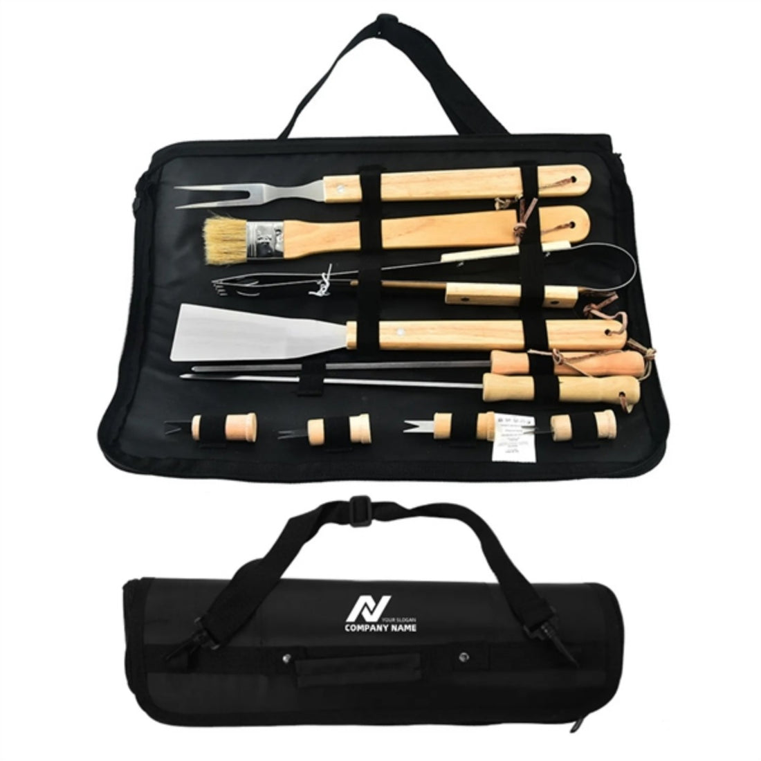 HUPSTL857 Portable Barbecue Grill Tools Set